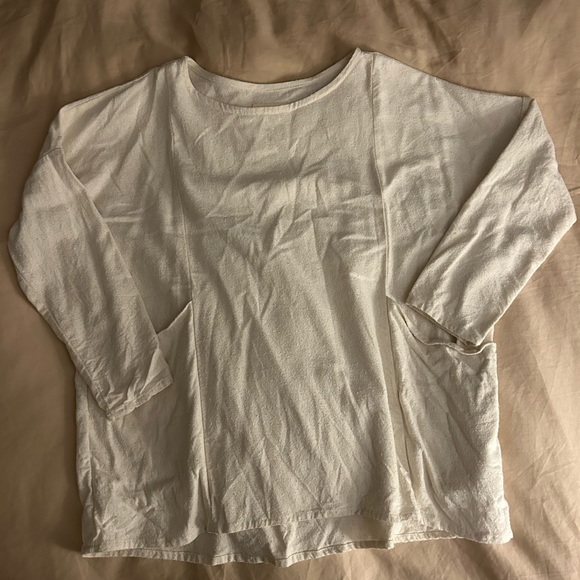 Pamut Apparel Uma Tunic in Raw Silk Size Small - Picture 2 of 5